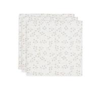 Jollein Pañuelo de muselina para bebé, 3 unidades, 70 x 70 cm, 100% algodón, certificado Oeko-Tex