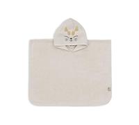 Jollein Poncho de baño para niños y bebés - Charlie - 100% algodón - Tela de Rizo - Certificado Oeko-Tex - Toalla Tipo Poncho - Poncho de baño para bebés (niñas y niños)