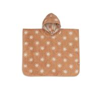 Jollein Poncho de baño para niños y bebés - Jacquard, color sol - 100 % algodón - Tejido de rizo - Certificado OEKO-TEX - Toalla de poncho - Poncho de baño para bebés niñas y niños