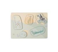 Jollein- Puzzle de Madera, Color (Smits Assen B.V. 105-001-67090)