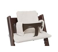 Jollein Cloudy Rib - Reductor de asiento para trona, lavable, 27 x 45 x 2 cm