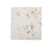 Jollein Sábana Bajera Ajustable Jersey - para Cama Infantil - Tiny Park - 60x120cm - Sábana Bajera Ajustable de algodón - Certificación Oeko-Tex