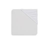 Jollein - Sábana bajera Jersey colchón para parque de juegos (75 x 95 cm), color blanco