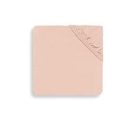Jollein Sábana Bajera Jersey Cuna 40x80/90cm - Pale Pink