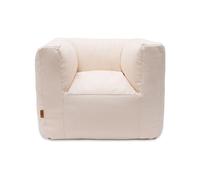 Jollein Sillón Infantil con puf, Algodón, Twill Beige, 40x46x37 cm