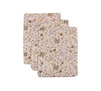Jollein Toallitas de bebé - Flower Fairies - Pack de 3 - 15 x 20 cm - Muselina - 100% algodón - Manoplas para bebé - Certificado OEKO-TEX