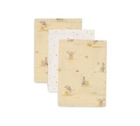 Jollein Toallitas para bebé - Kangaroots - Paquete de 3 - 15x20 cm - Muselina - 100% algodón - Toallitas para bebé - Certificado OEKO-TEX