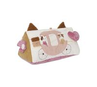 Jollein Triángulo de actividades - Tiny Park - Juguetes para bebés boca abajo - Cojín de juego con candado, espejo y mordedor - Juguete sensorial para bebés