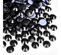 Jollin 1440 diamantes de imitación con espalda plana de cristal Hot Fix de 4,8 mm (20 piezas de 20 piezas, chorro)