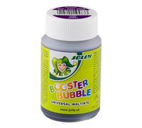 JOLLY Booster Bubble, tinta universal no tóxica para colorear, morada, adecuada para colorear, tinta lavable, 100 ml suficientes para 40 recambios Booster XL, para niños a partir de 3 años