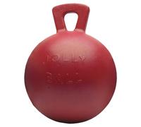 Jolly Caballo Bola de Partido Rojo 25CM - Dente & Larga Vida para Stall / Prado