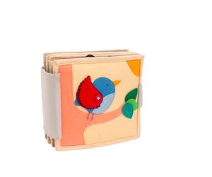 Jolly Designs® Premium Quiet Book para bebés y niños pequeños | Montessori juguetes a partir de 1 año | libro de habilidades motoras de fieltro con diversas actividades | promover la motricidad fina,