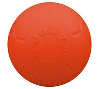 Jolly Pets Juguete para Perro Flotante-Rebote de Pelota de fútbol Medio, 6 Pulgadas de diámetro, Naranja (SB06 OR)