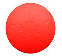 Jolly Pets Juguete para Perro Flotante-Rebote de Pelota de fútbol Medio, 6 Pulgadas de diámetro, Naranja (SB06 OR)