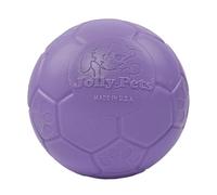 Jolly Pets Juguete para perros de pelota de fútbol mediana Jolly flotante; 6 pulgadas, morado claro