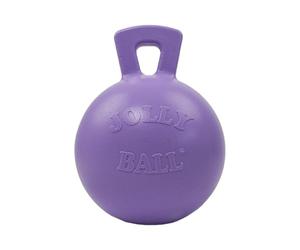 Jolly Pets Tug-n-Toss - Pelota de Juguete Resistente para Perros con asa, 8 Pulgadas/Grande, Color Morado Claro