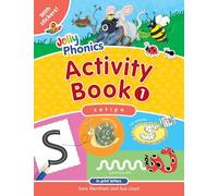 Jolly Phonics Activity Book 1: in Print Letters (American English edition) (Jolly Phonics Activity Books, set 1-7 Updated Edition)