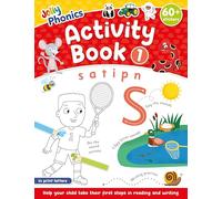 Jolly Phonics Activity Book 1: in Print Letters (American English edition) (Jolly Phonics Activity Books, set 1-7 Updated Edition)