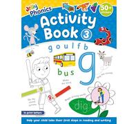 Jolly Phonics Activity Book 3: in Print Letters (American English edition) (Jolly Phonics Activity Books, set 1-7 Updated Edition)