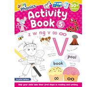 Jolly Phonics Activity Book 5: in Print Letters (American English edition) (Jolly Phonics Activity Books, set 1-7 Updated Edition)