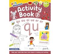 Jolly Phonics Activity Book 7: in Print Letters (American English edition) (Jolly Phonics Activity Books, set 1-7 Updated Edition)