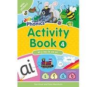 Jolly phonics. Activity book. Per la Scuola elementare. Con espansione online (Vol. 4): In Precursive Letters (British English edition) (Jolly Phonics Activity Books, set 1-7)