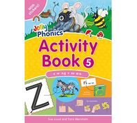 Jolly phonics. Activity book. Per la Scuola elementare. Con espansione online (Vol. 5): in Precursive Letters (British English edition) (Jolly Phonics Activity Books, set 1-7 Updated Edition)