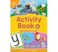 Jolly phonics. Activity book. Per la Scuola elementare. Con espansione online (Vol. 6): in Precursive Letters (British English edition) (Jolly Phonics Activity Books, set 1-7 Updated Edition)