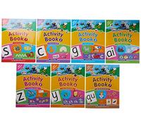 Jolly Phonics Activity Books 1-7: in Print Letters (American English edition)