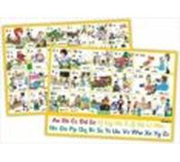 Jolly Phonics Letter Sound Wall Charts : In Precursive Letters
