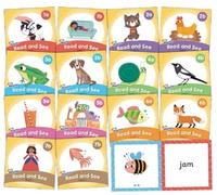 Jolly Phonics Read and See, Pack 1: in Precursive Letters (British English edition)