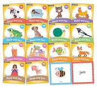 Jolly Phonics Read and See, Pack 1: In Print Letters (American English edition)