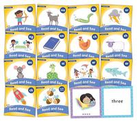 Jolly Phonics Read and See, Pack 2: In Print Letters (American English edition)