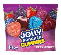 JOLLY RANCHER Gummies Very Berry - Bolsa resellable con sabor a frutas surtidas, 13 onzas