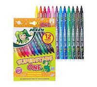 JOLLY Rotuladores Superstar One | Rotulador | Lavables | 12 unidades en estuche de cartón