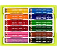 JOLLY X-Big Delta Big Box, caja para guardería con 180 rotuladores, 12 colores, colores básicos