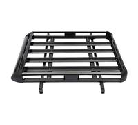 Jolre Barras Portaequipajes Universales de Aluminio para Coche, Cesta de Equipaje para SUV Universal, Color Negro