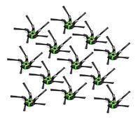 Jolsaawie 12 Piezas para S9 S9 + Robot de Limpieza Accesorios de Aspiradora Reemplazo de Cepillo Lateral