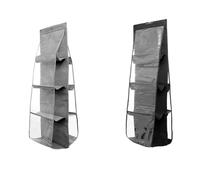 Jolsaawie 2 bolsas de almacenamiento para colgar en el bolso, no tejidas, multicapa, a prueba de polvo