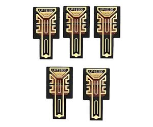 Jolsaawie 5 Uds Pegatinas de Mejora de SeñAl de TeléFono MóVil PortáTil Booster SP11 Pro Amplificador de SeñAl de Antena para TeléFonos Inteligentes
