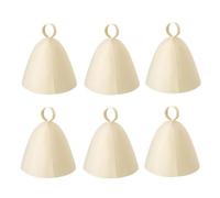 Jolsaawie 6 Piezas Gorro de Sauna Gorro de BañO de Fieltro Gorro de Lana Rusa Banya Gorro Ucraniano ProteccióN para la Cabeza Gorro de Sauna Absorbente para Hombres y Mujeres Sauna