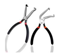 Jolsaawie Alicates Desconexión Eléctrica, Alicates Conexión Eléctrica para Automóviles, Alicates Sujeción Tuberías Gasolina para Líneas Combustible, para Tapones Tipo Pestaña