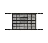 Jolsaawie Bolsa de red fuerte para coche, malla de carga, capacidad de almacenamiento para techo de coche, accesorios para automóvil, bolsillo de red de almacenamiento de techo, A