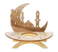 Jolsaawie Candelabro de Boda, Candelabro de Madera de Color Retro, Candelabro Artesanal Clásico, Decoración para Bodas, Cenas en el Hogar