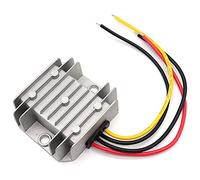 Jolsaawie Convertidor DC de 24 V a 12 V, convertidor de voltaje 5 A 60 W, transformador impermeable con carcasa de aluminio