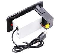 Jolsaawie Ecualizador piezoeléctrico de 4 bandas para preamplificador de guitarra acústica EQ-7545R