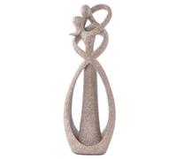 Jolsaawie Esculturas de Pareja para DecoracióN del Hogar, Figuras de Pareja Abrazadas, Escultura de Pareja, Esculturas RomáNticas Modernas para la HabitacióN A