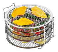 Jolsaawie Estante deshidratador, estante para accesorios Foodi, olla a presión y acero inoxidable