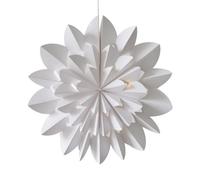 Jolsaawie Farol LED de papel ecológico con forma de estrella, decoración de Navidad, luces de hadas, decoración de escaparate, colgante A