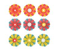 Jolsaawie Flores para Comedero de Pájaros, Juego de Puertos de Alimentación para Colgar Pájaros, Piezas de Repuesto, Suministros para Comedero de Pájaros B